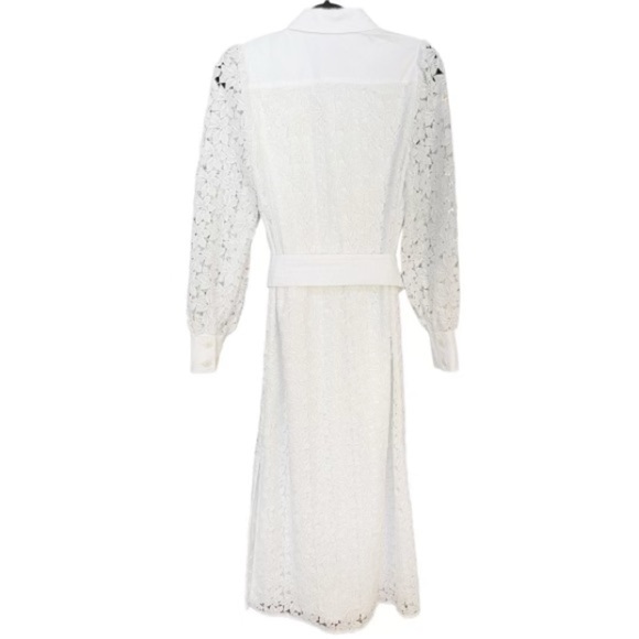 NWT Kate Spade Leaf Lace Shirtdress - Picture 10 of 16